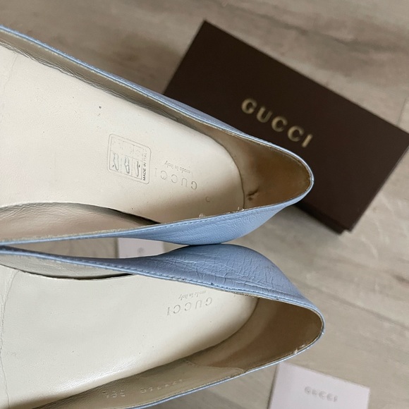 GUcci Flats Nappa Steve in Cloudy blue - Picture 7 of 10